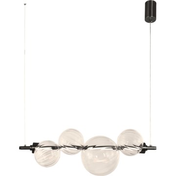 LED полилей на кабел PLAYA LED/12W/230V черен