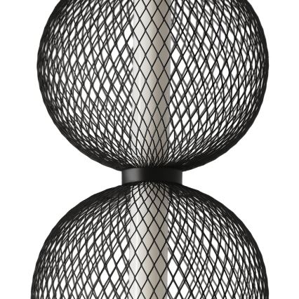 LED полилей на кабел PUMA LED/10W/230V, диам. 14 см, черен