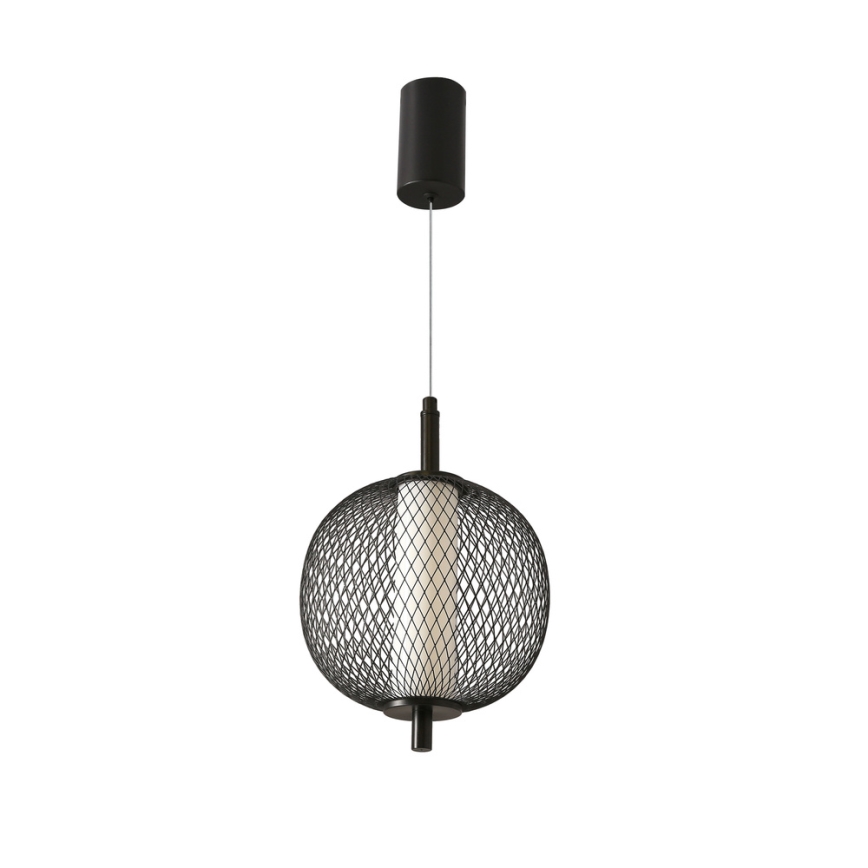 LED полилей на кабел PUMA LED/10W/230V Ø 20 см черен