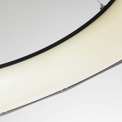 LED полилей на кабел REUS LED/36W/230V 4000K Ø 61 см черен