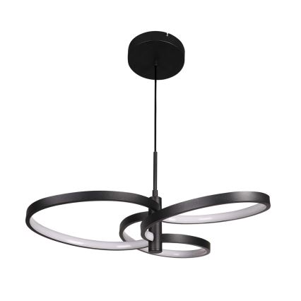 LED полилей на кабел RIBBON LED/25W/230V 4000K черен