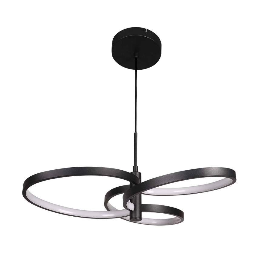 LED полилей на кабел RIBBON LED/25W/230V 4000K черен