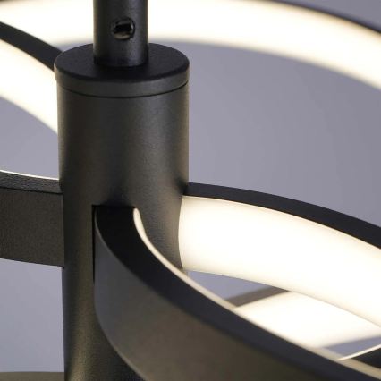 LED полилей на кабел RIBBON LED/37W/230V 4000K черен