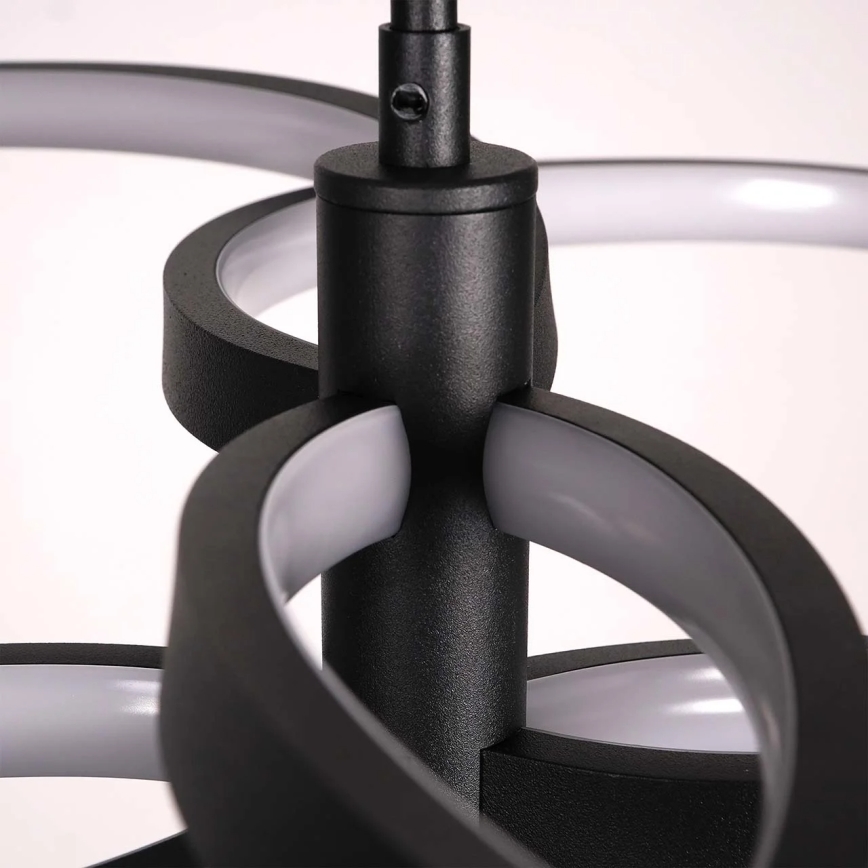 LED полилей на кабел RIBBON LED/37W/230V 4000K черен