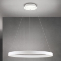 LED полилей на кабел с възможност за димиране KOLK LED/80W/230V 2700/3000/4000K Ø 80 см бял