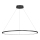 LED полилей на кабел SATURNO LED/57W/230V pr. 100 cm IP44 черен