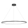 LED полилей на кабел SATURNO LED/65W/230V Ø 120 см IP44 черен
