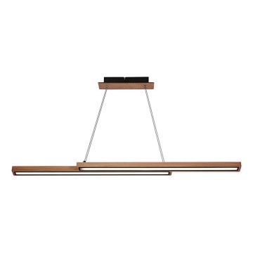 LED полилей на кабел SENTO LED/19W/230V дървен