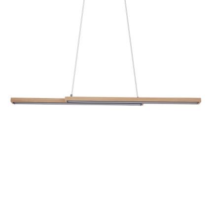 LED полилей на кабел SENTO LED/19W/230V дървен