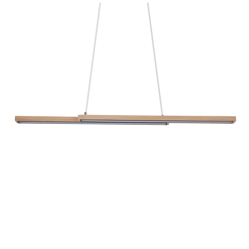 LED полилей на кабел SENTO LED/19W/230V дървен