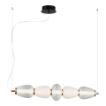 LED полилей на кабел SHINY LED/23W/230V бял/златен
