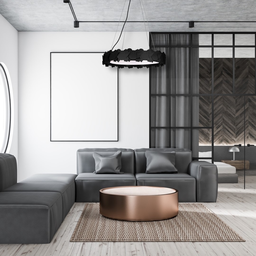 LED полилей на кабел SOHO LED/24W/230V черен