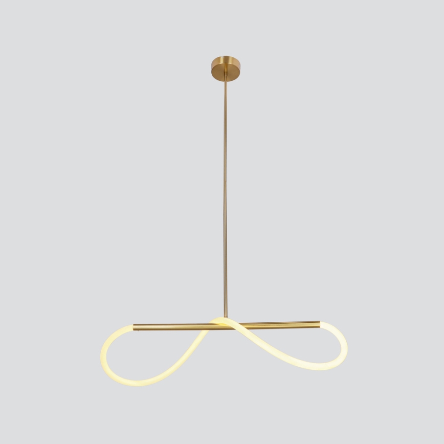 LED полилей на кабел SUPREME LED/18W/230V 80 cm златен