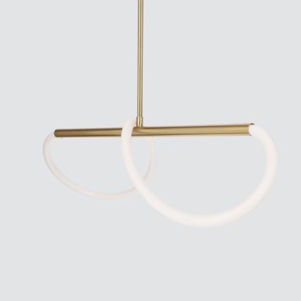 LED полилей на кабел SUPREME LED/18W/230V 80 cm златен