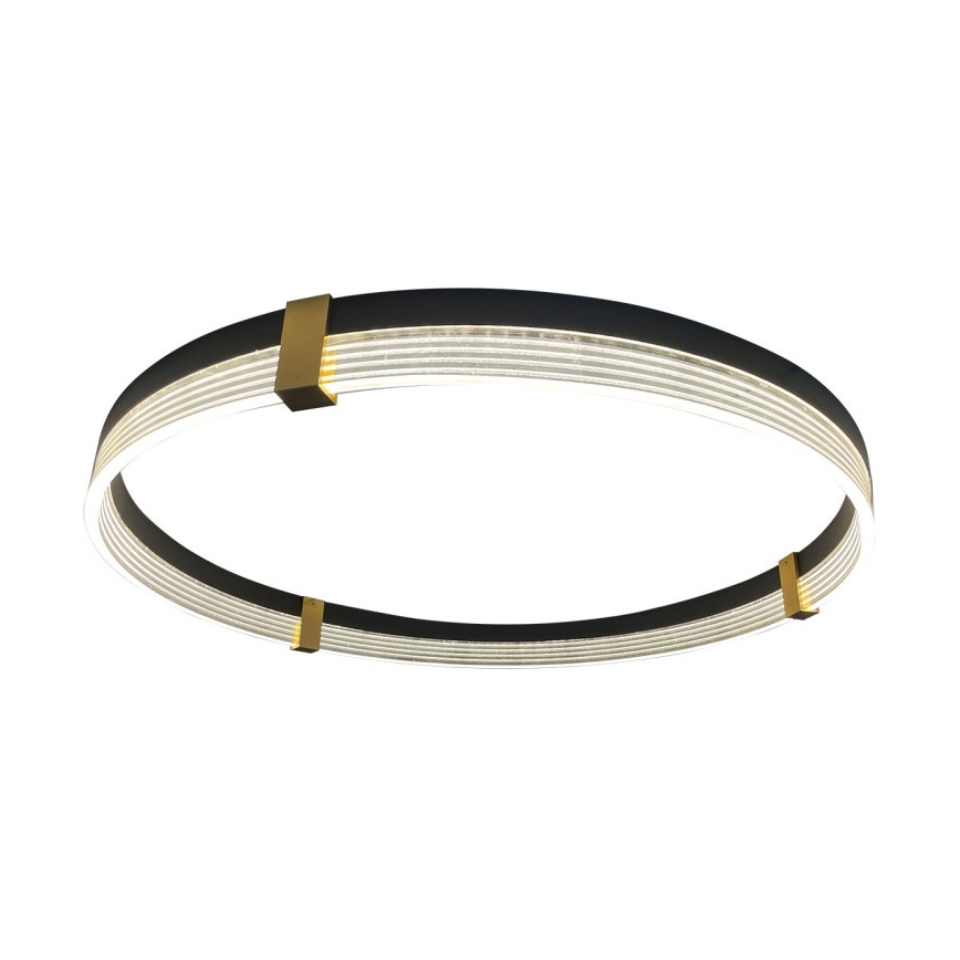 LED полилей на кабел TRIANGLE LED/40W/230V 3000/4000/6000K Ø 60 см черен