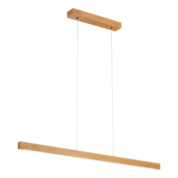 LED полилей на кабел VERDE LED/18W/230V 3000K 106 cm дъб