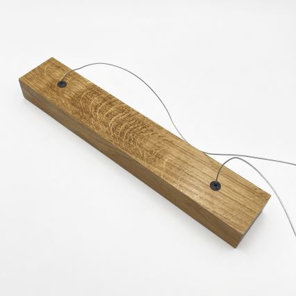 LED полилей на кабел VERDE LED/18W/230V 3000K 106 cm дъб