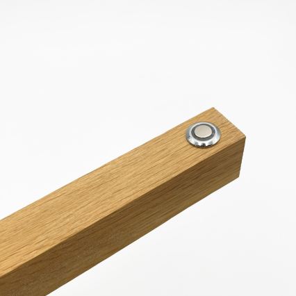 LED полилей на кабел VERDE LED/18W/230V 3000K 106 cm дъб