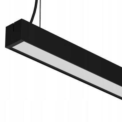 LED полилей на кабел/за повърхностен монтаж LED/44W/230V 6000K 120 cm черен