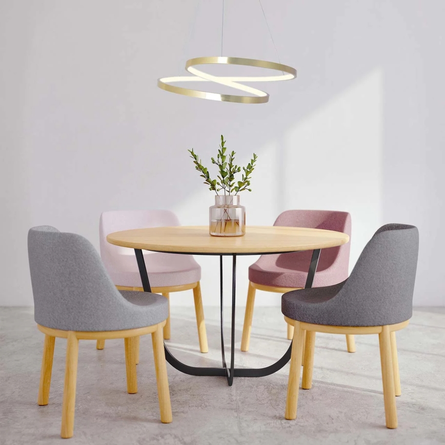 LED полилей на кабел ZEFIRA LED/40W/230V 4000K Ø 50 см златист