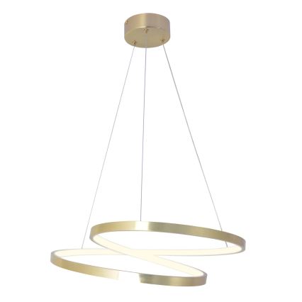 LED полилей на кабел ZEFIRA LED/40W/230V 4000K Ø 50 см златист