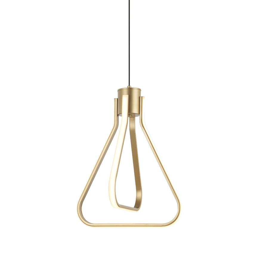 LED полилей на кабел ZING LED/19W/230V златен