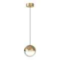 LED полилей на кабел ZIREA LED/7W/230V златен