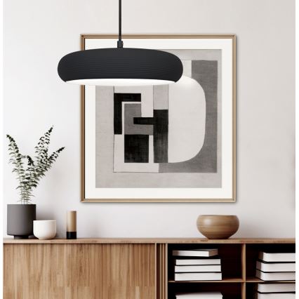 LED полилей на кабелно окачване LOGAN LED/11W/230V черен