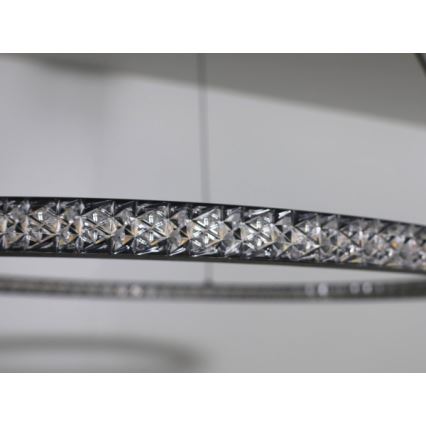 Димируема LED полилей на кабел LED/90W/230V 3000-6500K Ø 60 см + дистанционно управление
