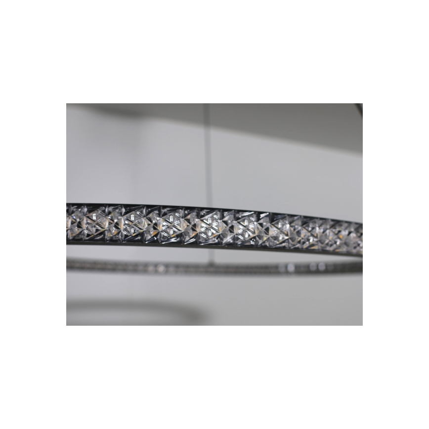 Димируема LED полилей на кабел LED/90W/230V 3000-6500K Ø 60 см + дистанционно управление