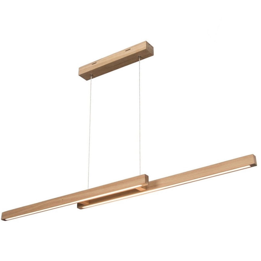 LED полилей с възможност за димиране на кабел SMAL 2xLED/22,5W/230V 2700/4000/6500K дъб