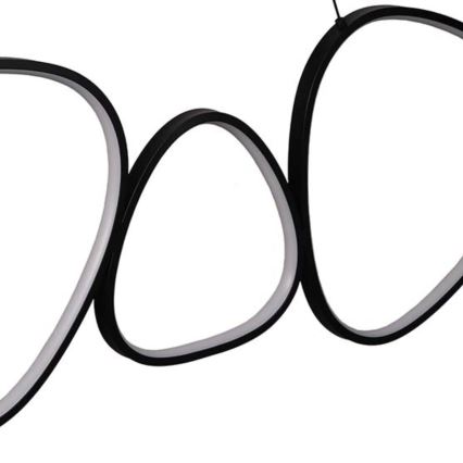 LED полилей с кабелно окачване PETRA LED/48W/230V 4000K черен