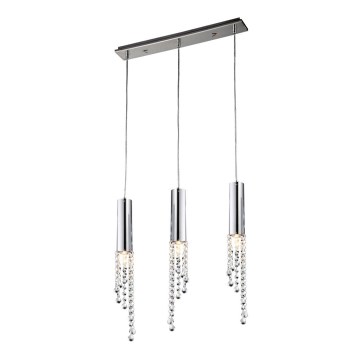LED Полилей висящ на кабел DUERO 3xLED/3W/230V