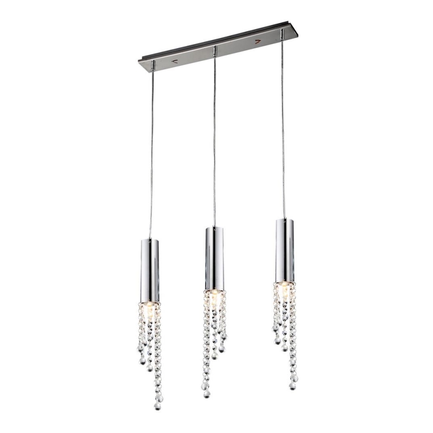 LED Полилей висящ на кабел DUERO 3xLED/3W/230V