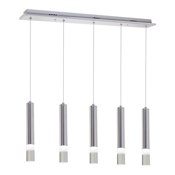 LED Полилей висящ на кабел ICE 5xLED/5W/230V