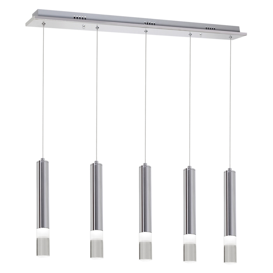 LED Полилей висящ на кабел ICE 5xLED/5W/230V