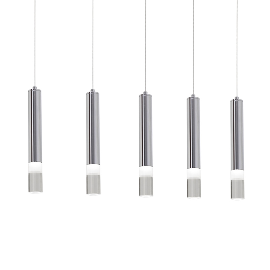 LED Полилей висящ на кабел ICE 5xLED/5W/230V