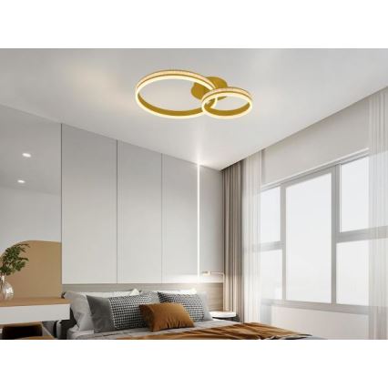 LED полилей за повърхностен монтаж с димираща функция LED/110W/230V 3000-6500K + дистанционно управление