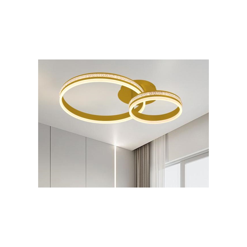 LED полилей за повърхностен монтаж с димираща функция LED/110W/230V 3000-6500K + дистанционно управление