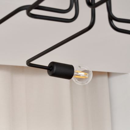 LED Полилей за повърхностен монтаж TUBE 6xE27/15W/230V