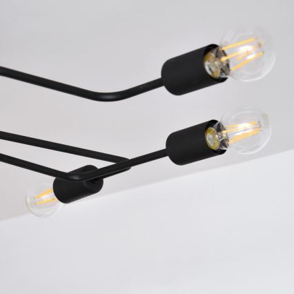 LED Полилей за повърхностен монтаж TUBE 6xE27/15W/230V