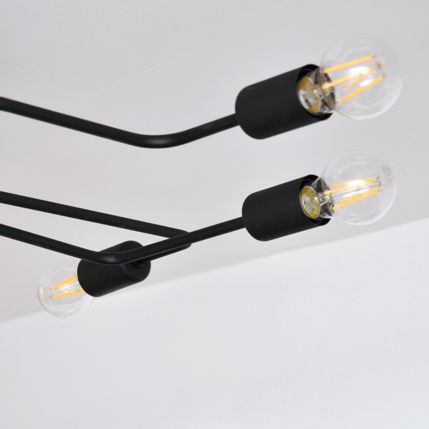 LED Полилей за повърхностен монтаж TUBE 6xE27/15W/230V