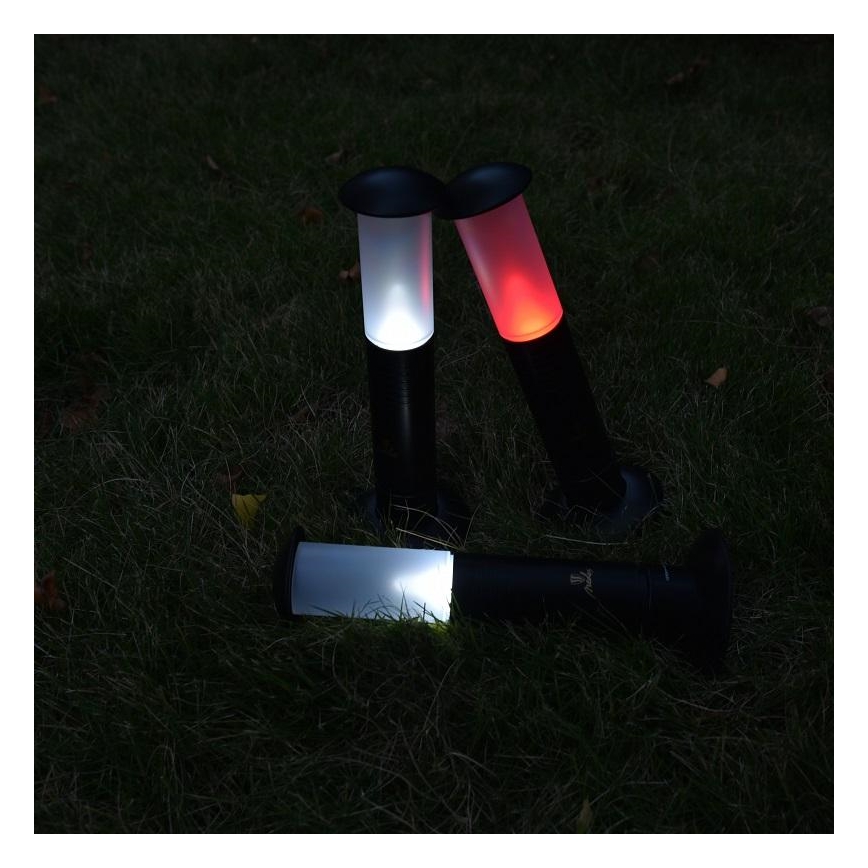LED портативна лампа 2xLED / 1xD IPX4