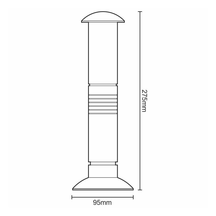 LED портативна лампа 2xLED / 1xD IPX4
