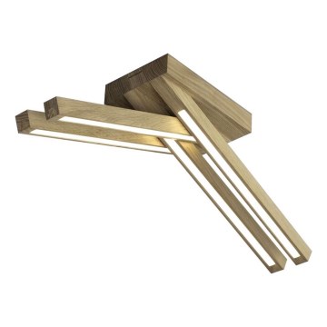 LED повърхностно монтиран полилей LINUS 4xLED/4,5W/230V матов дъб