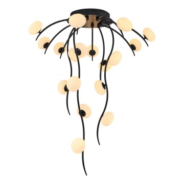 LED повърхностно монтирана люстра GELA 18xLED/3W/230V 3000K черна