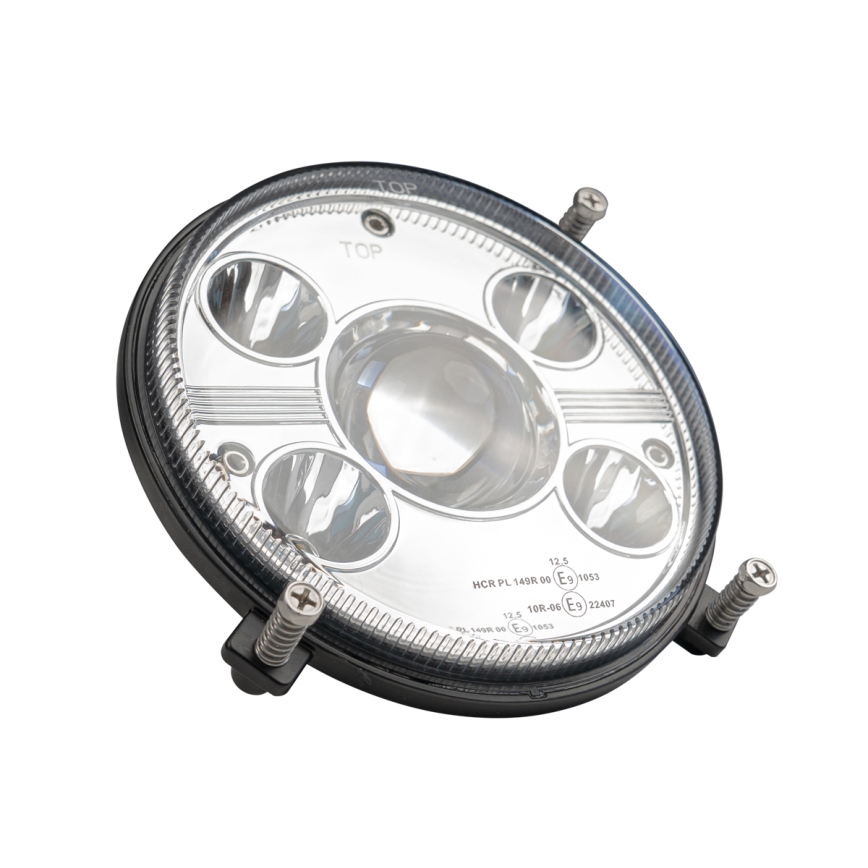 LED Преден фар за трактор LED/50W/10-30V IP69 5700K кръгла