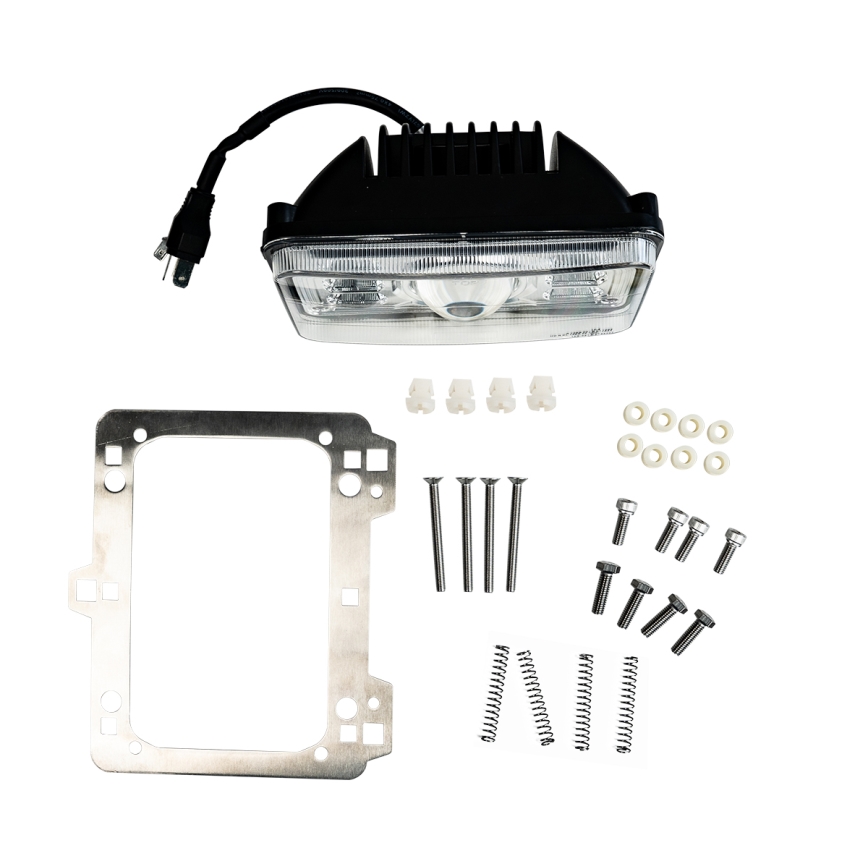 LED Преден фар за трактор LED/69W/10-30V IP69 5700K правоъгълен
