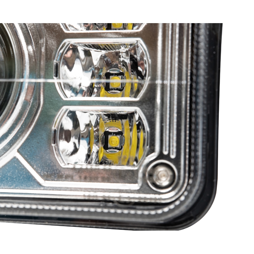 LED предна светлина за трактор LED/69W/10-30V IP69 5700K правоъгълна