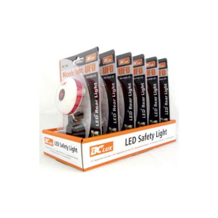 LED Предпазна светлина за колело BCLUX LED/2xAAA